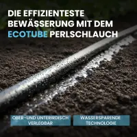 ecotube HOME Perlschlauch 20 m Set – Wassersparende Gartenbewässerung