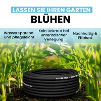 ecotube HOME Perlschlauch 20 m Set – Wassersparende Gartenbewässerung