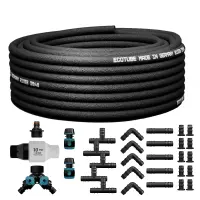 ecotube HOME Perlschlauch 50 m Set – Wassersparende...